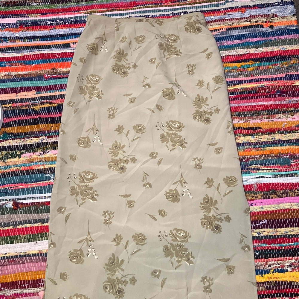 Vintage Old Navy floral maxi/midi skirt